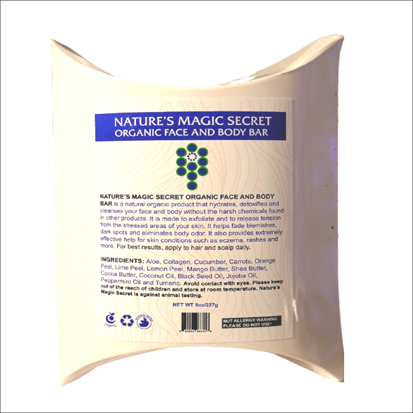 Organic Face and Body Bar